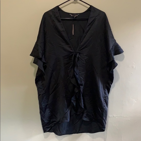 NWT Black Victoria’s Secret LOVE Robe - One Size - Picture 4 of 6